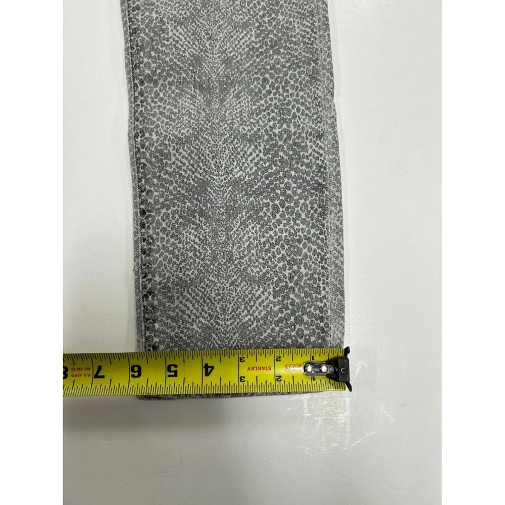 UniversalThread High Rise Skinny Jeans Size 14 Gray Animal Print NWT Edgy Modern - Picture 9 of 13